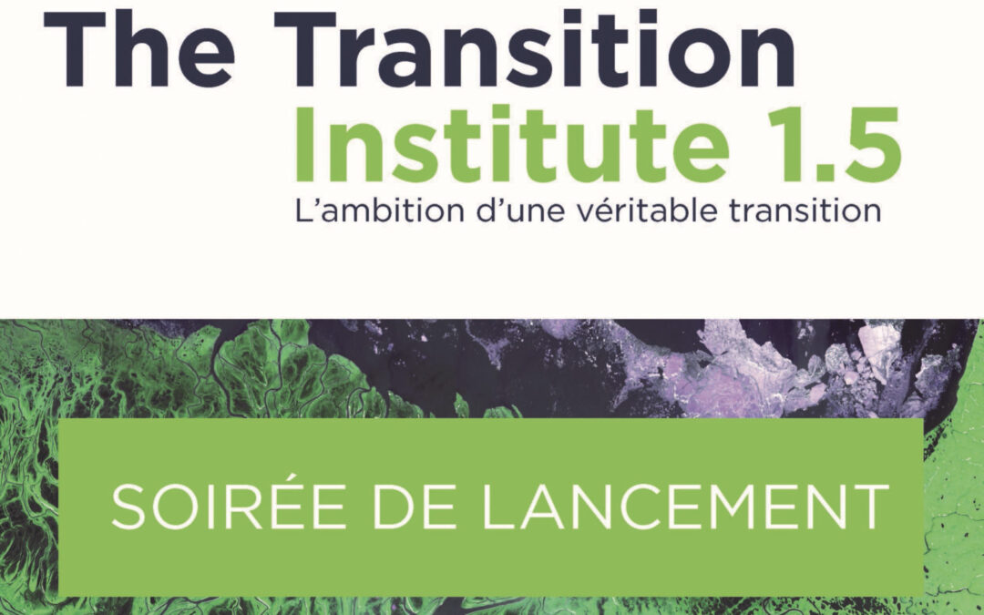 Lancement de l’Institut à Paris – 22 avril 2022
