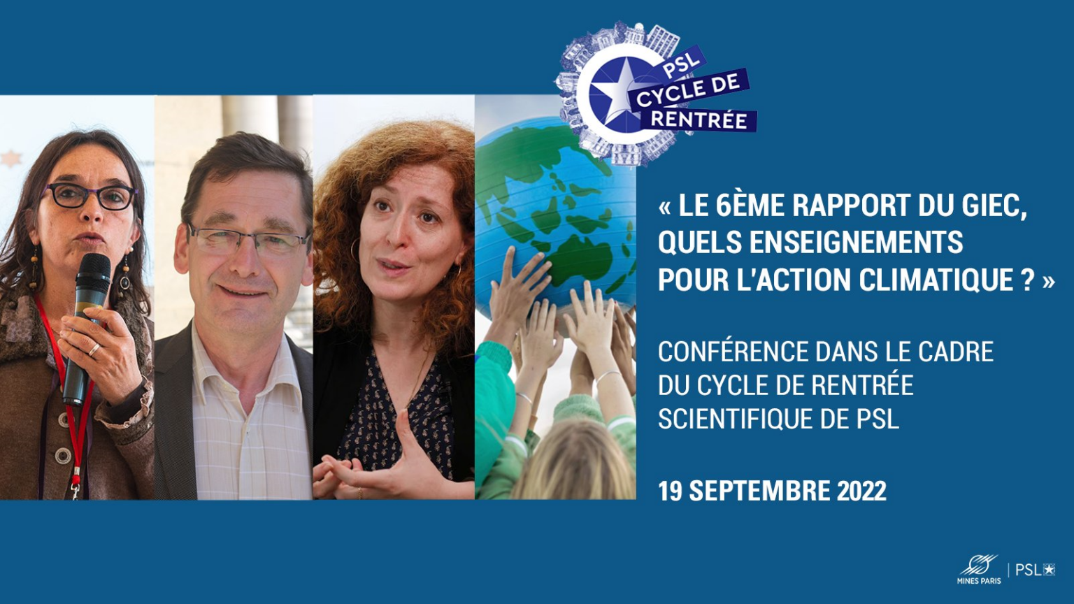 Conférence sur le 6ème rapport du GIEC 19 septembre 2022 TTI.5