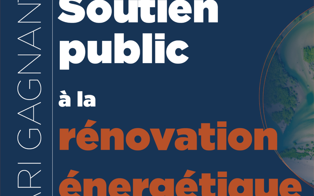 Soutien public à la rénovation énergétique